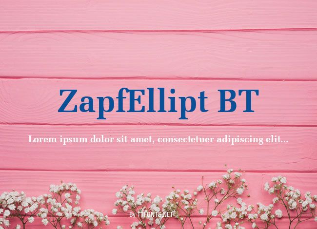 ZapfEllipt BT example