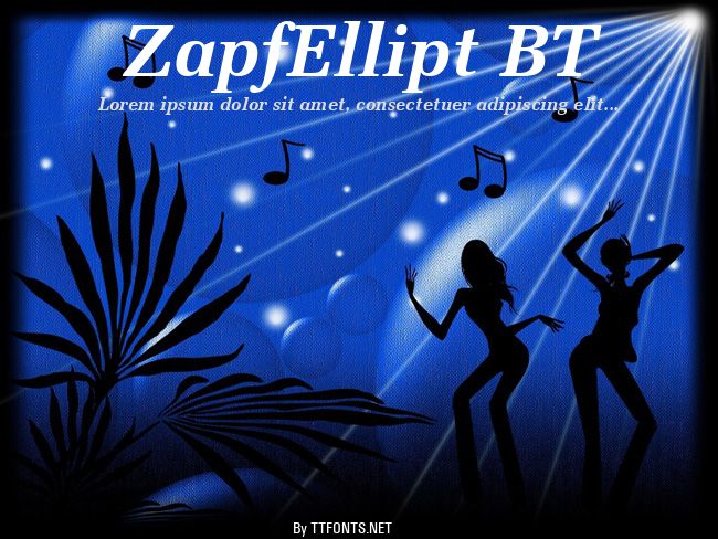ZapfEllipt BT example