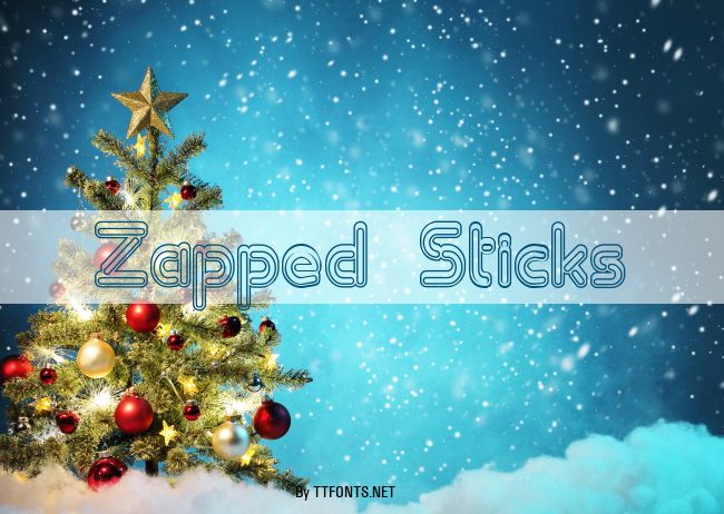 Zapped Sticks example