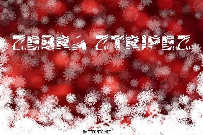 Zebra Ztripez example