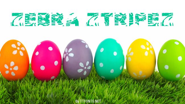 Zebra Ztripez example