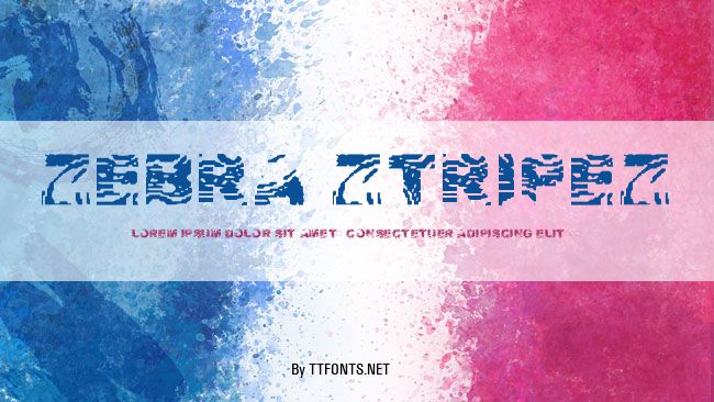 Zebra Ztripez example