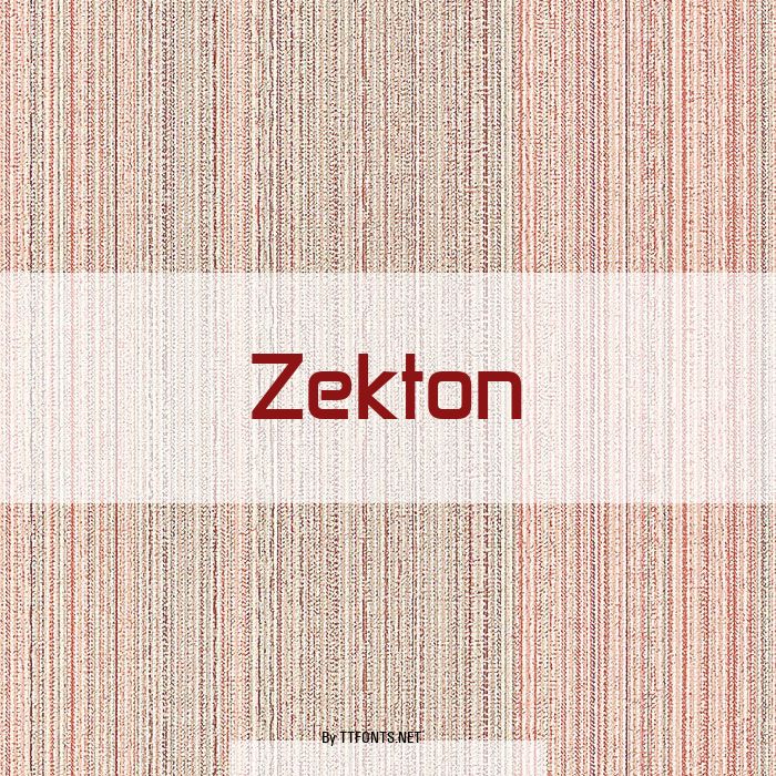 Zekton example