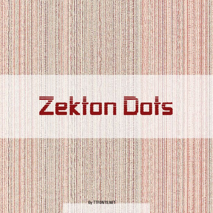 Zekton Dots example