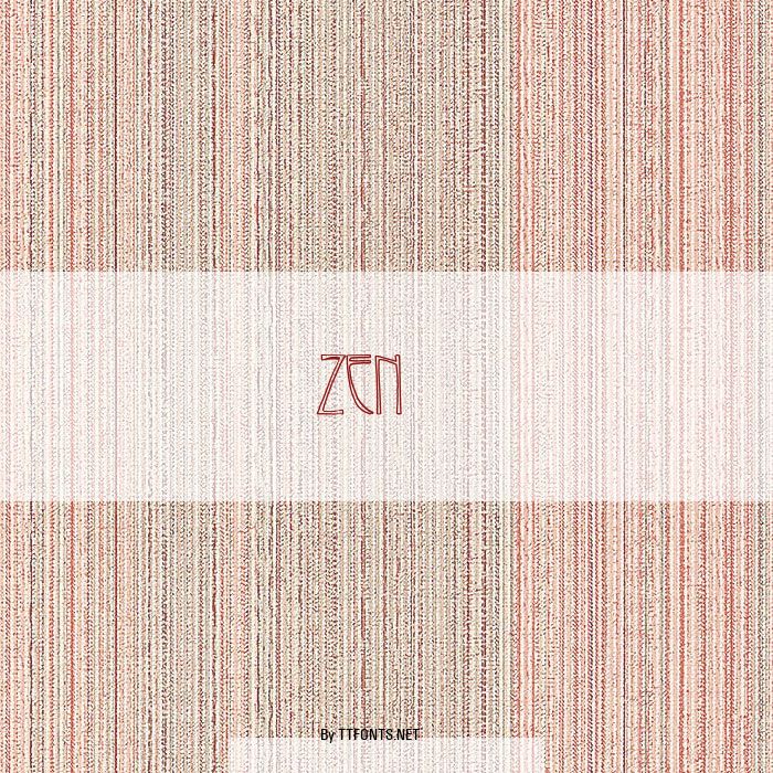 Zen 1 example