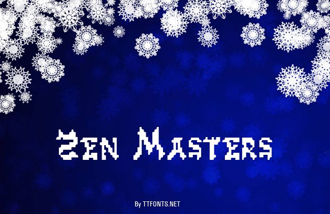 Zen Masters example