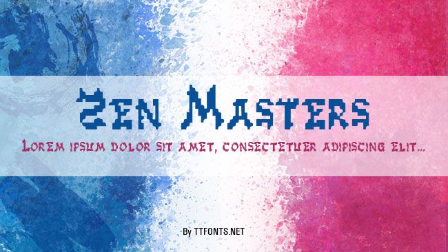Zen Masters example