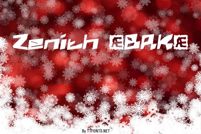 Zenith (BRK) example