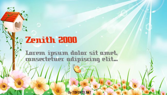 Zenith 2000 example