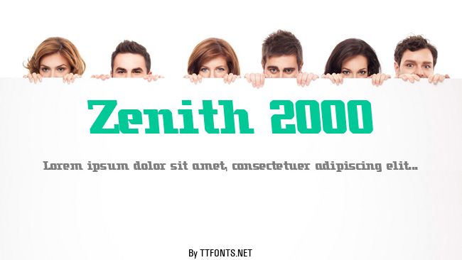 Zenith 2000 example