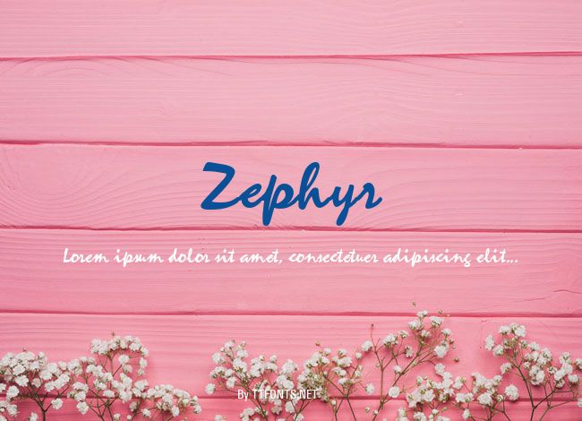 Zephyr example