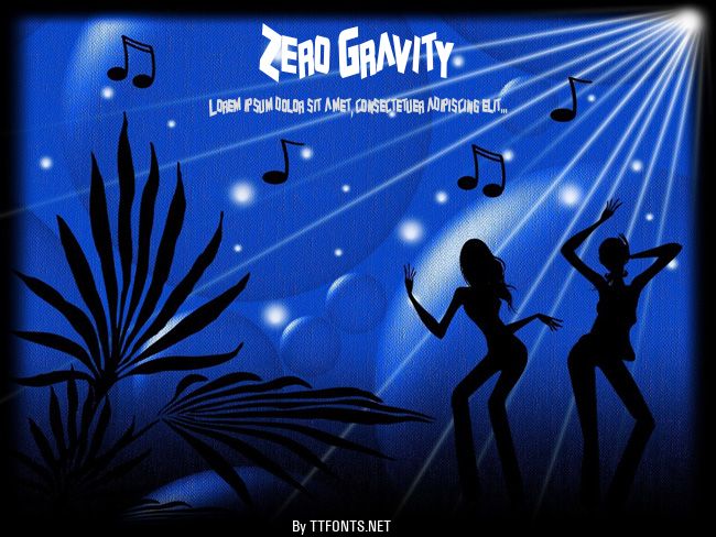 Zero Gravity example