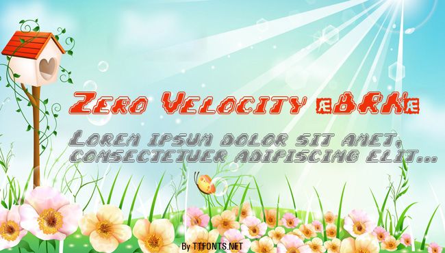 Zero Velocity (BRK) example