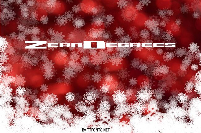 ZeroDegrees example