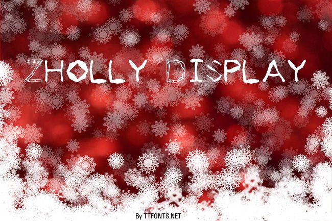 Zholly Display example