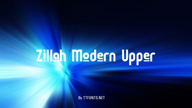 Zillah Modern Upper example