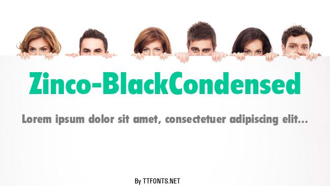 Zinco-BlackCondensed example