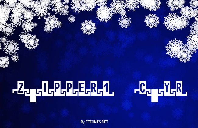 Zipper1 Cyr example