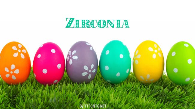 Zirconia example
