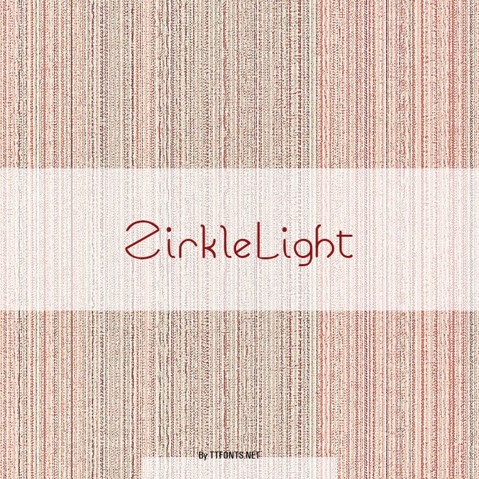 ZirkleLight example