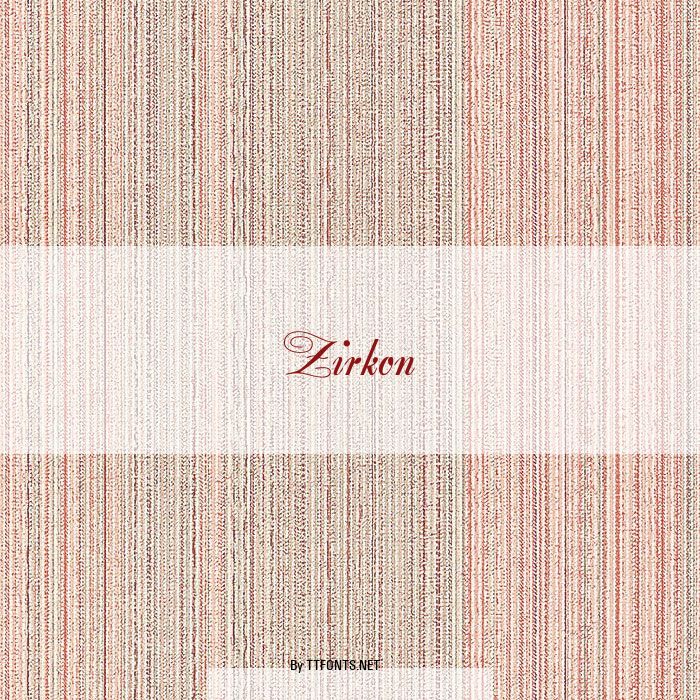 Zirkon example