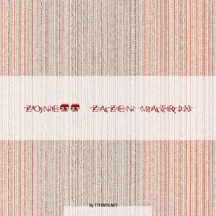 Zone23_zazen matrix example