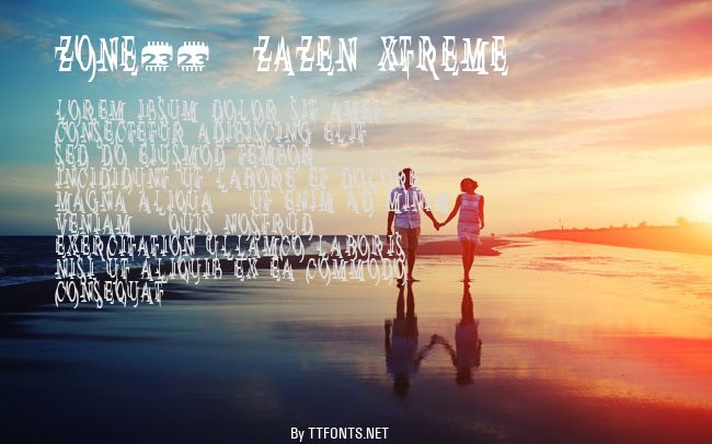 Zone23_zazen xtreme example