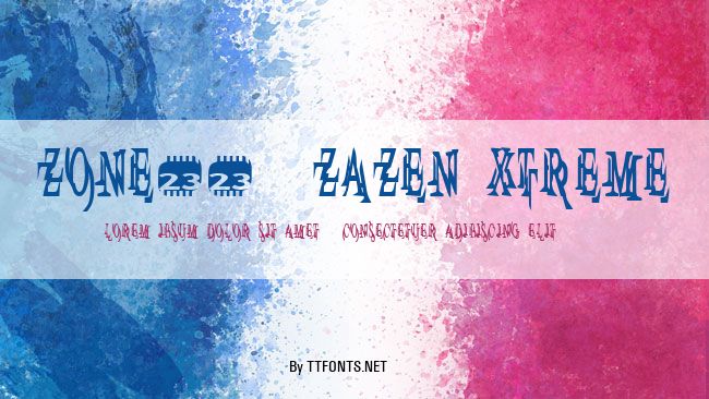 Zone23_zazen xtreme example