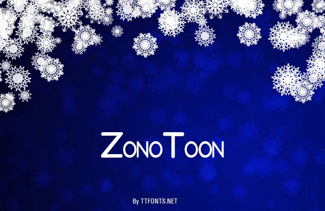 ZonoToon example