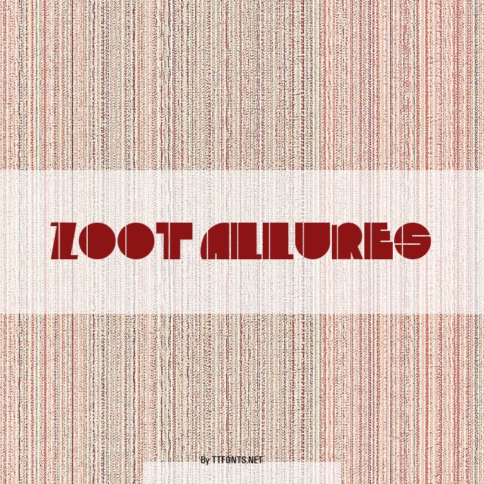 Zoot Allures example