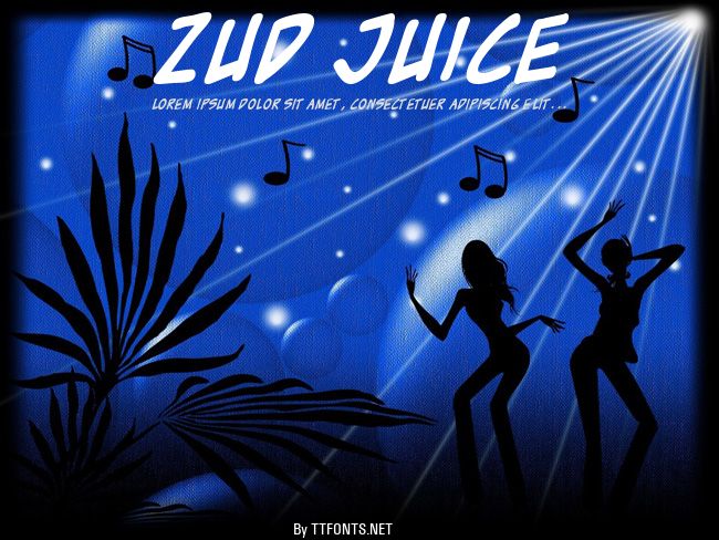 Zud Juice example