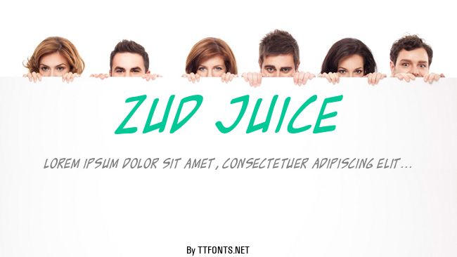 Zud Juice example