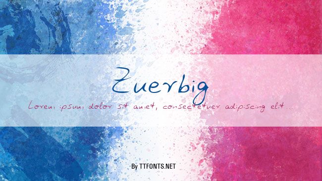 Zuerbig example