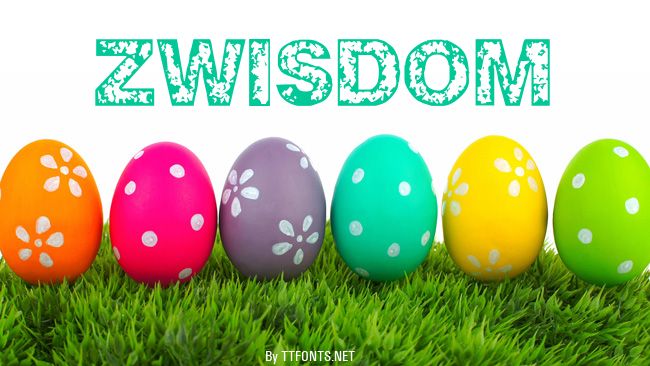 ZWISDOM example