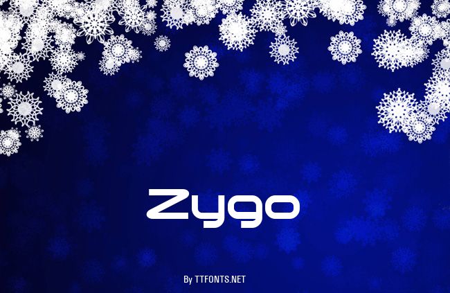 Zygo example