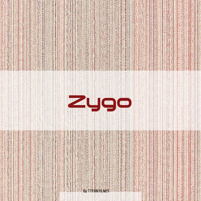 Zygo example