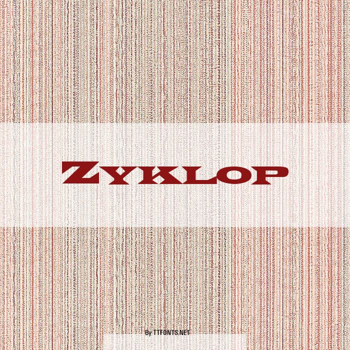 Zyklop example