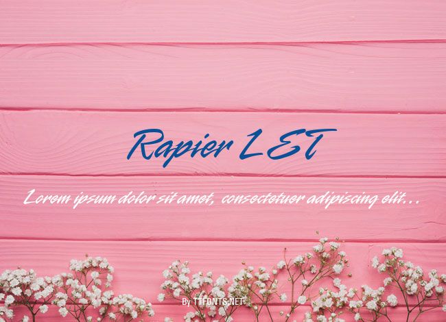 Rapier LET example