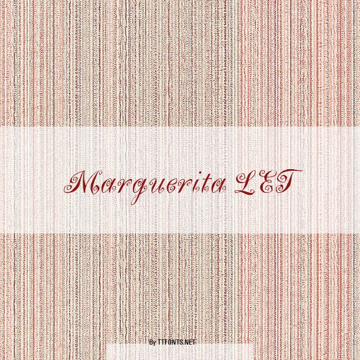 Marguerita LET example