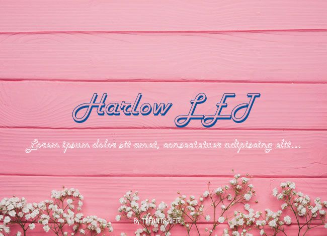 Harlow LET example