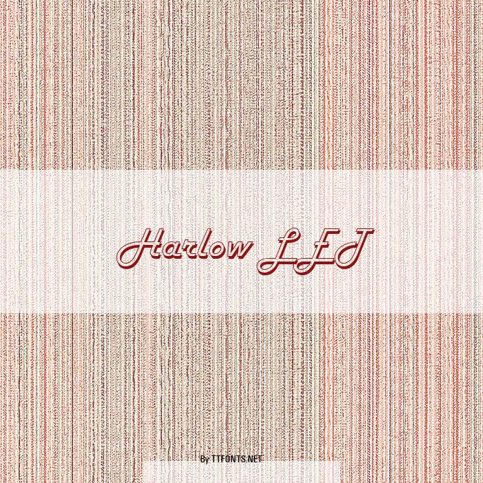 Harlow LET example