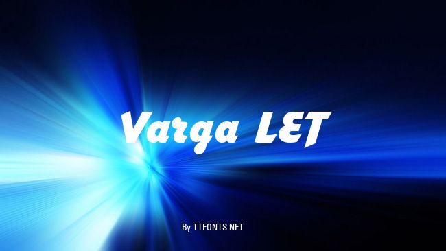Varga LET example