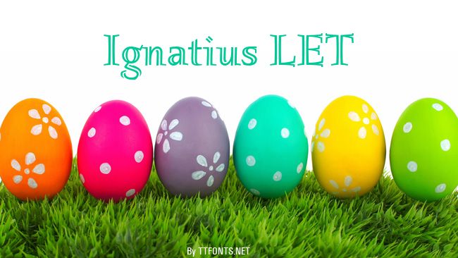 Ignatius LET example