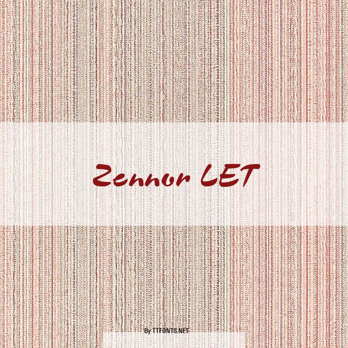 Zennor LET example
