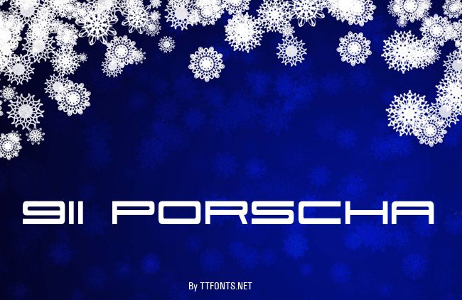911 Porscha example