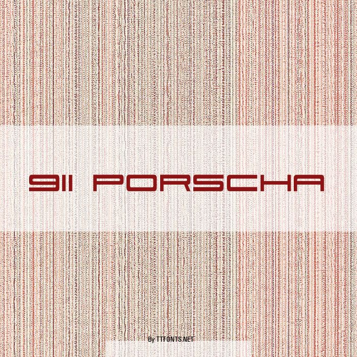 911 Porscha example