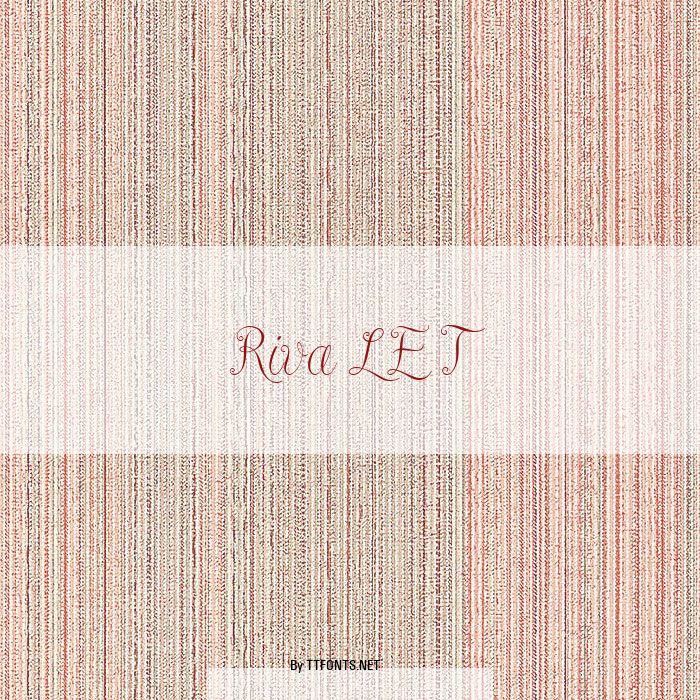 Riva LET example