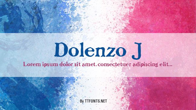 Dolenzo J example