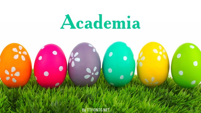 Academia example