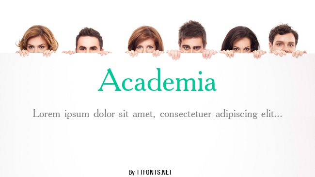 Academia example